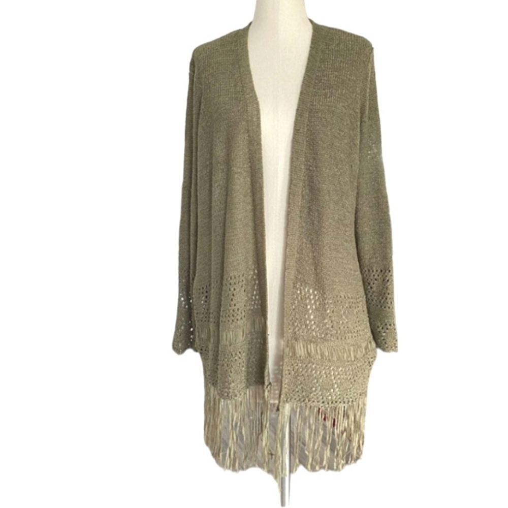 Sage green Michael kors cardigan